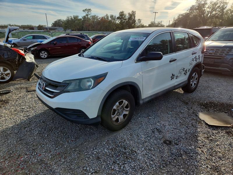 HONDA CR-V LX 2013 with VIN 5J6RM3H37DL032132 - Photo from auction