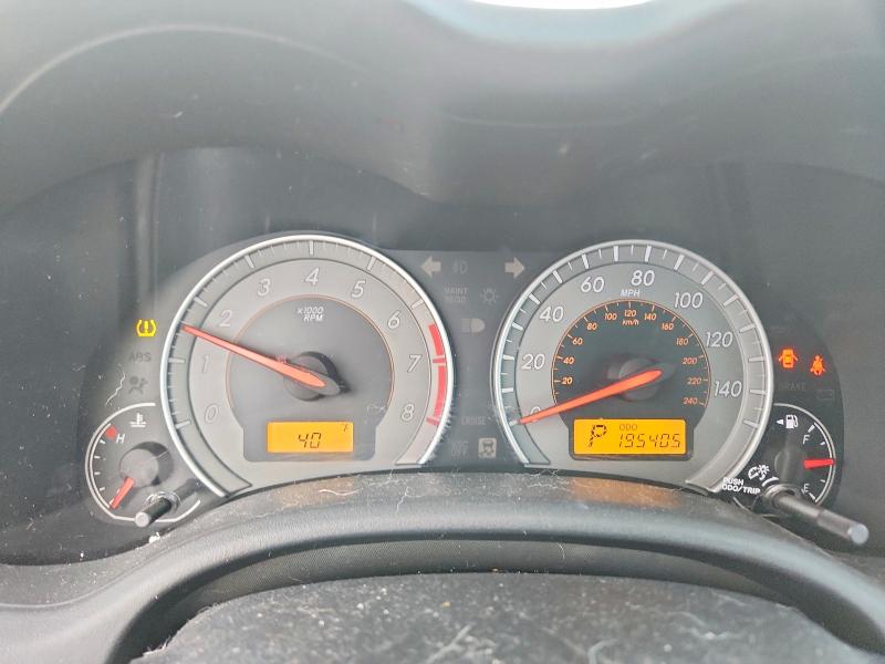 Photo 9 from auction – 2010 TOYOTA COROLLA BA with VIN 2T1BU4EE6AC446248