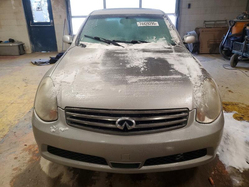 Photo 5 from auction – 2005 INFINITI G35 with VIN JNKCV51F35M314531