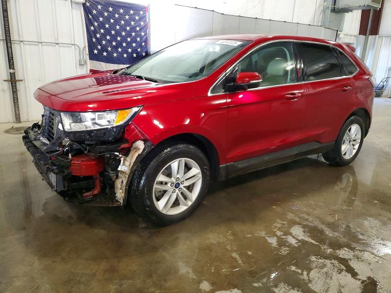 FORD EDGE SEL 2018 with VIN 2FMPK4J9XJBB86476 - Photo from auction
