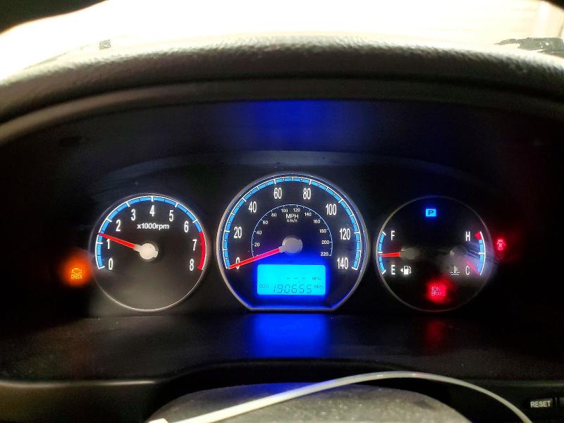 Photo 9 from auction – 2009 HYUNDAI SANTA FE G with VIN 5NMSG73D19H264319
