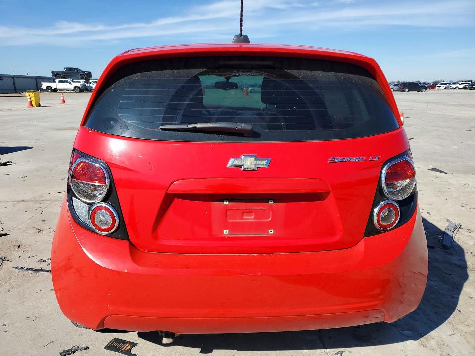 Photo 6 from auction – 2015 CHEVROLET SONIC with VIN 1G1JC6SH1F4116318