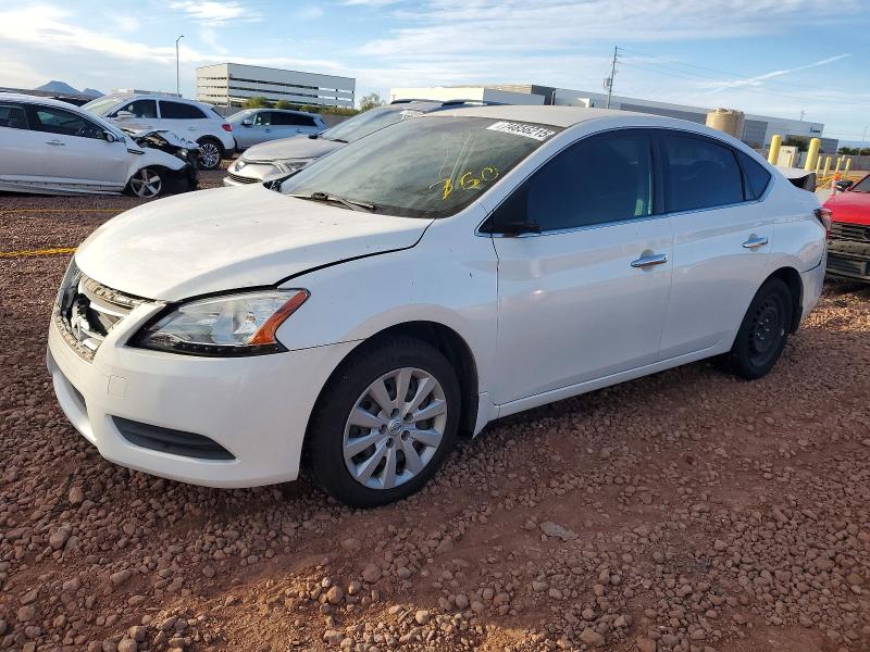 Photo 1 from auction – 2014 NISSAN SENTRA S with VIN 3N1AB7AP1EL681611