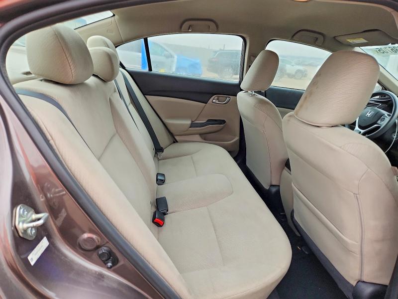 Photo 10 from auction – 2013 HONDA CIVIC with VIN 2HGFB2F53DH587669