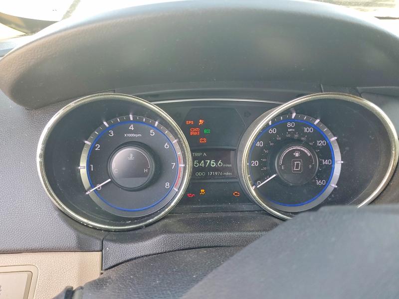 Photo 9 from auction – 2012 HYUNDAI SONATA GLS with VIN 5NPEB4AC6CH456799