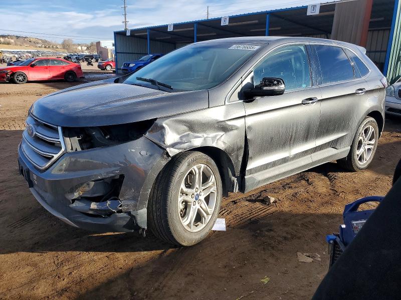 FORD EDGE TITAN 2017 with VIN 2FMPK4K90HBC12141 - Photo from auction