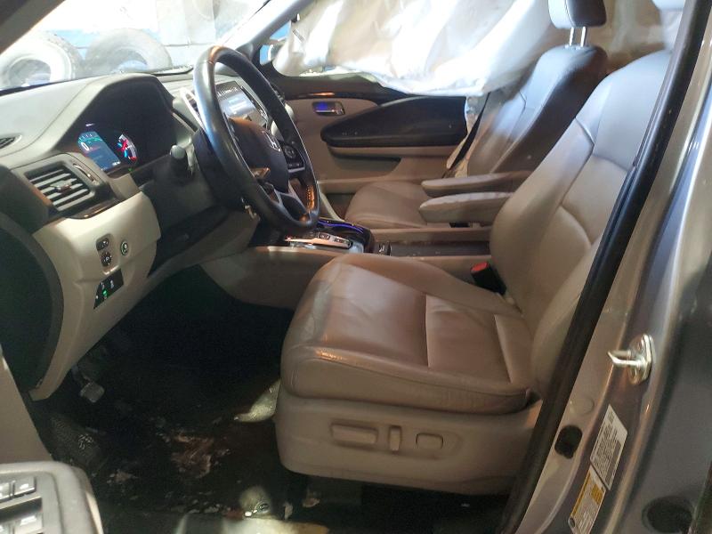 Photo 7 from auction – 2021 HONDA PILOT TOUR with VIN 5FNYF6H66MB054472
