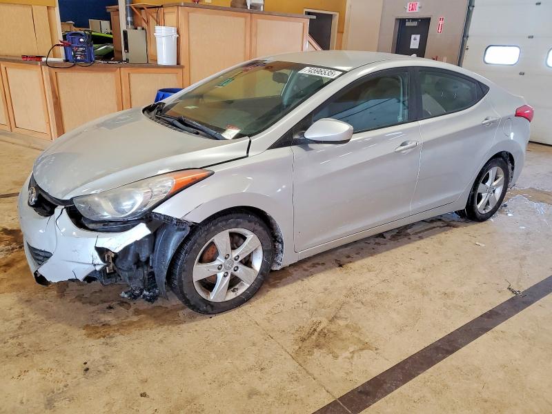 HYUNDAI ELANTRA GL 2011 with VIN KMHDH4AEXBU135599 - Photo from auction