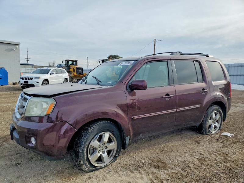 HONDA PILOT 2010 with VIN 5FNYF3H54AB011945 - Photo from auction