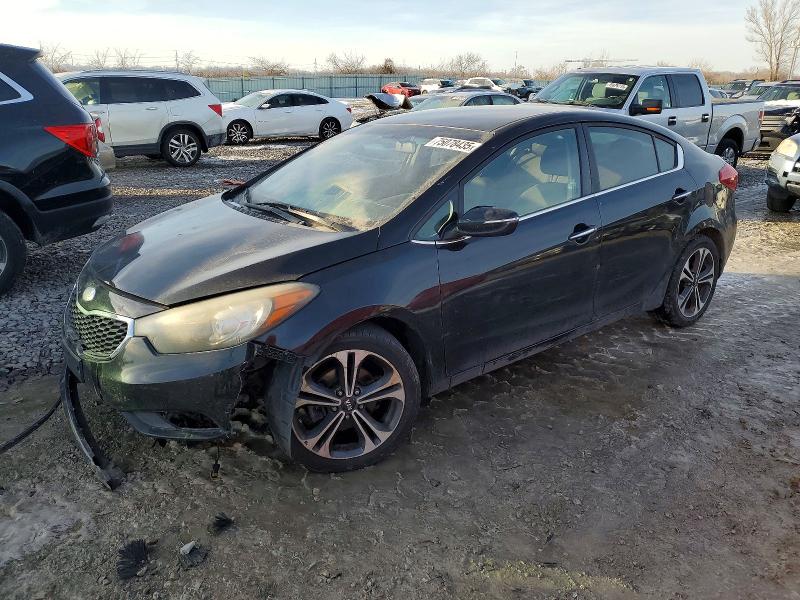 KIA FORTE 2014 with VIN KNAFX4A84E5088026 - Photo from auction
