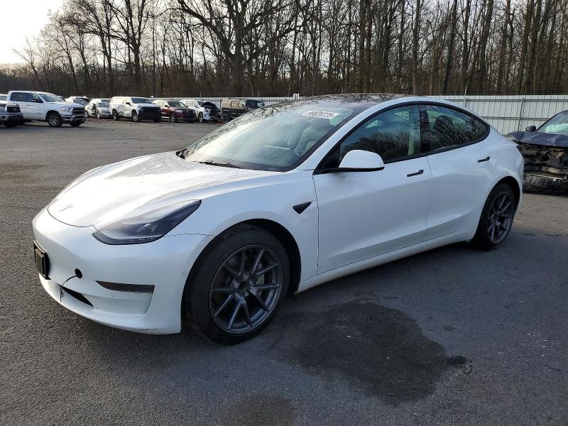 TESLA MODEL 3 2022 with VIN 5YJ3E1EAXNF326953 - Photo from auction
