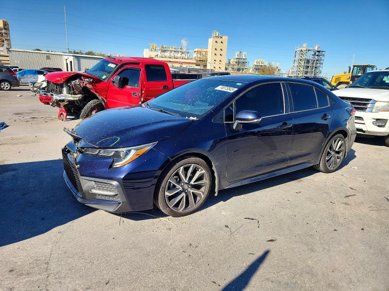 TOYOTA COROLLA SE 2020 with VIN 5YFP4RCE3LP008229 - Photo from auction