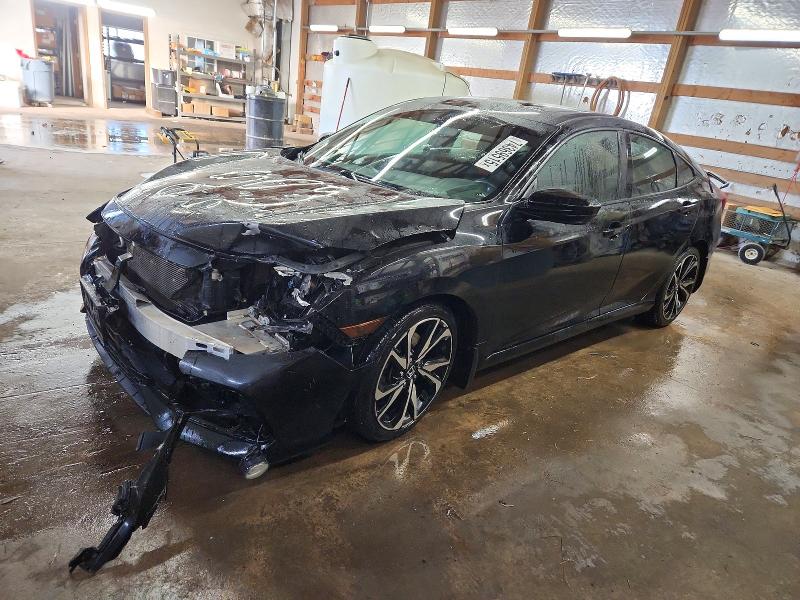 HONDA CIVIC SI 2018 with VIN 2HGFC1E5XJH709402 - Photo from auction