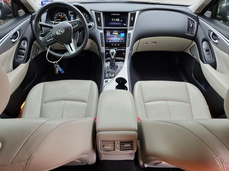 Photo 8 from auction – 2021 INFINITI Q50 with VIN JN1EV7BP2MM705944