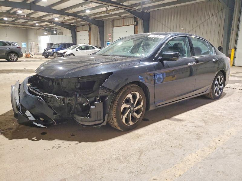 HONDA ACCORD EXL 2016 with VIN 1HGCR3F89GA001056 - Photo from auction