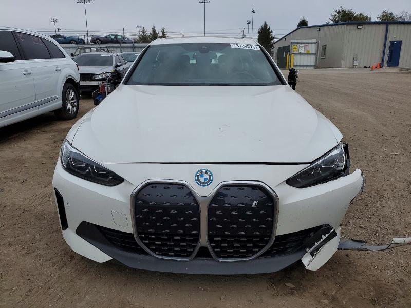Photo 5 from auction – 2024 BMW I4 with VIN WBY43AW04RFS68869