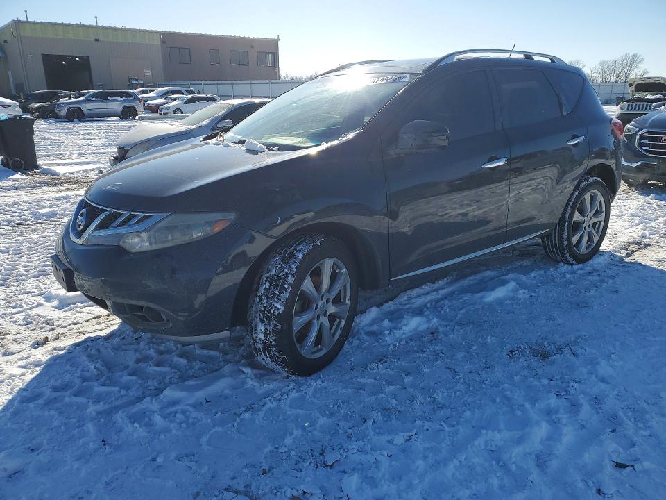 NISSAN MURANO 2014 with VIN JN8AZ1MW8EW504657 - Photo from auction