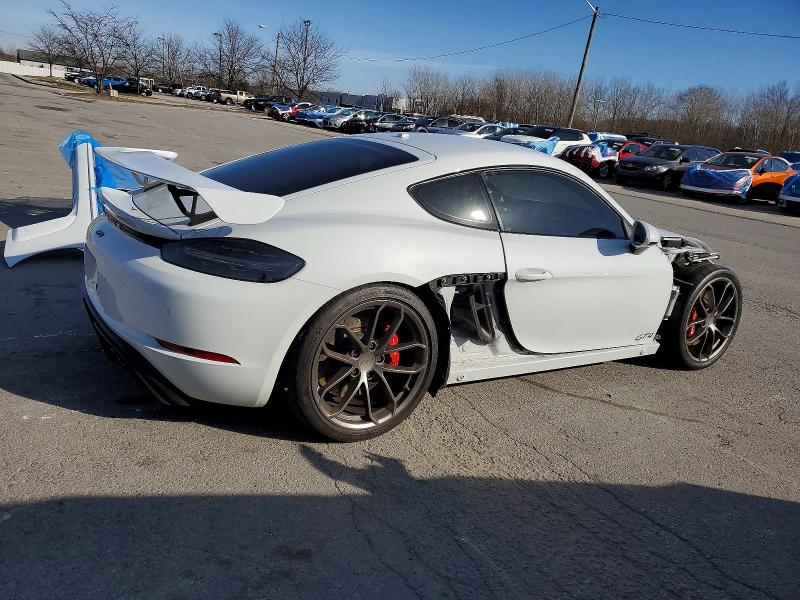 Photo 3 from auction – 2021 PORSCHE CAYMAN GT4 with VIN WP0AC2A80MK289354