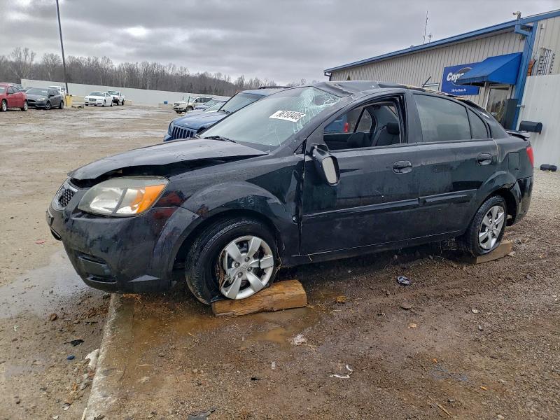KIA RIO LX 2010 with VIN KNADH4A37A6656380 - Photo from auction