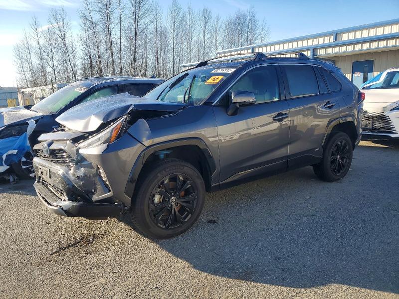 TOYOTA RAV4 SE 2022 with VIN 4T3T6RFV1NU102073 - Photo from auction