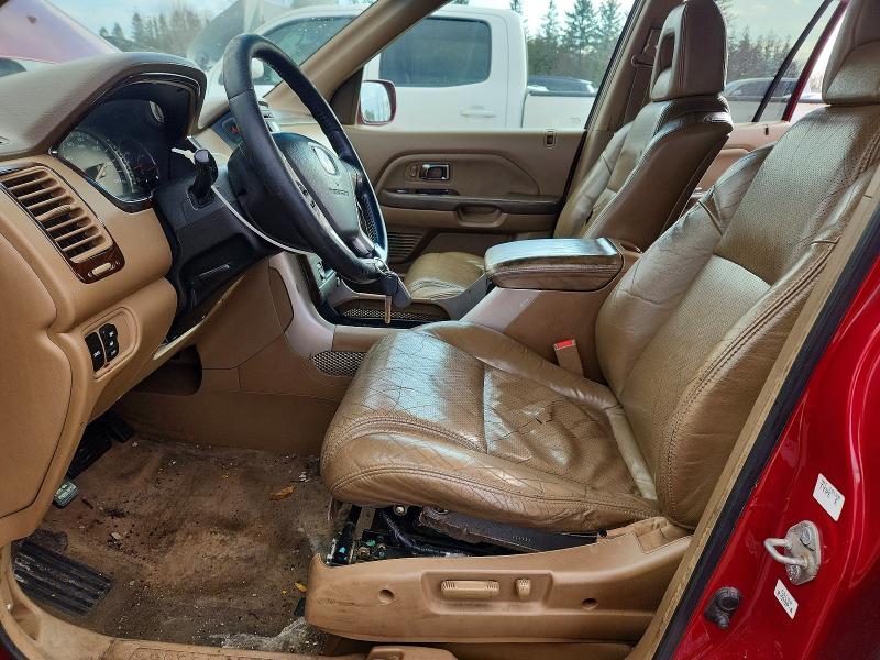 Photo 7 from auction – 2004 HONDA PILOT EXL with VIN 2HKYF186X4H567650