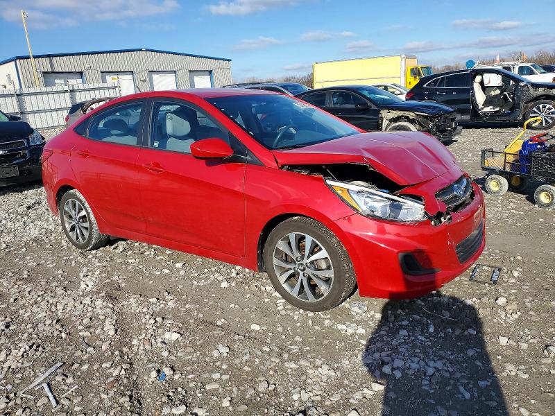 Photo 4 from auction – 2017 HYUNDAI ACCENT SE with VIN KMHCT4AE0HU255379