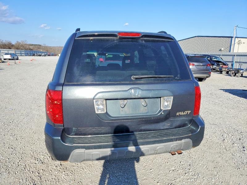 Photo 6 from auction – 2005 HONDA PILOT EX with VIN 2HKYF18405H530008