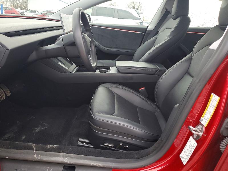 Photo 7 from auction – 2024 TESLA MODEL 3 with VIN 5YJ3E1EB8RF810439
