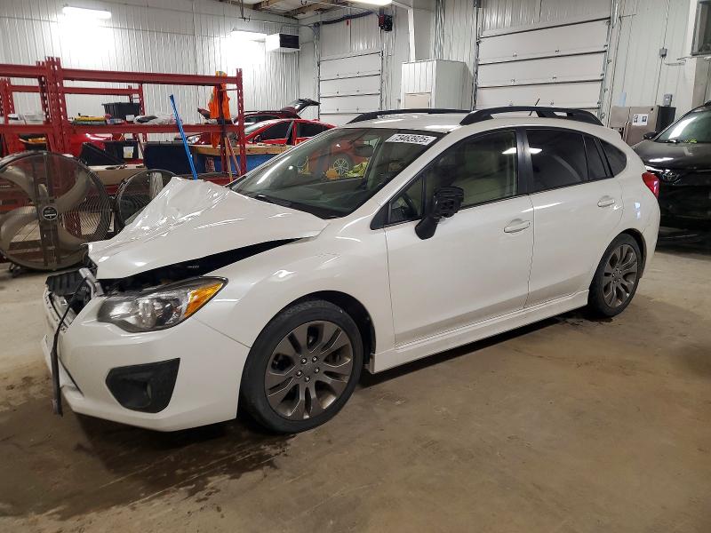 SUBARU IMPREZA SP 2013 with VIN JF1GPAL61D2884899 - Photo from auction
