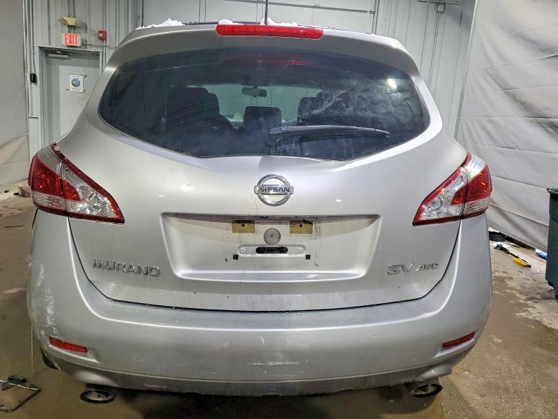 Photo 6 from auction – 2012 NISSAN MURANO with VIN JN8AZ1MW8CW205313