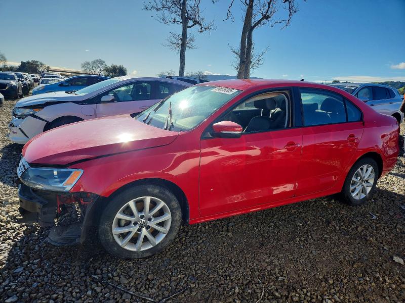 VOLKSWAGEN JETTA SE 2012 with VIN 3VWDP7AJ9CM014376 - Photo from auction