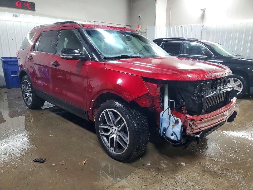 Photo 4 from auction – 2017 FORD EXPLORER with VIN 1FM5K8GT1HGA95326
