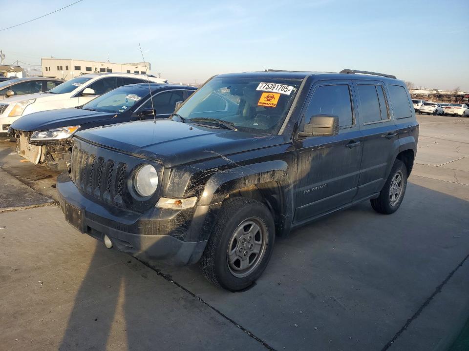 Photo 1 from auction – 2015 JEEP PATRIOT with VIN 1C4NJRBB1FD316739