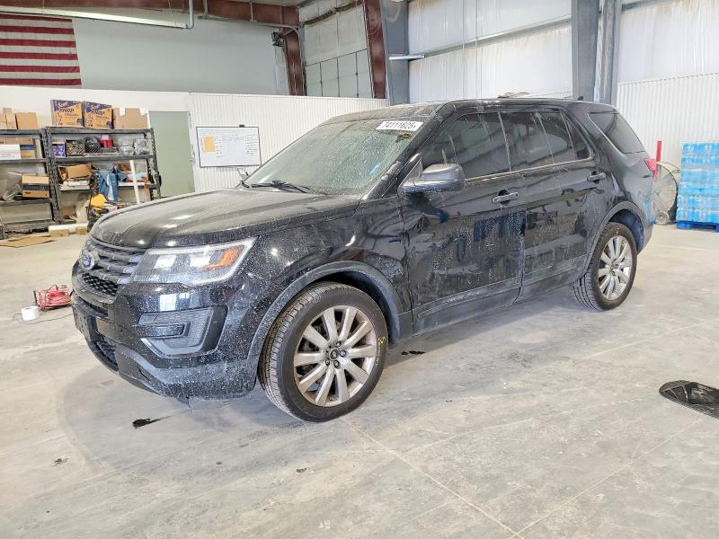 FORD EXPLORER P 2018 with VIN 1FM5K8AR0JGC43002 - Photo from auction