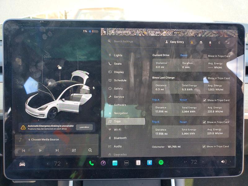Photo 9 from auction – 2019 TESLA MODEL 3 with VIN 5YJ3E1EA5KF424669