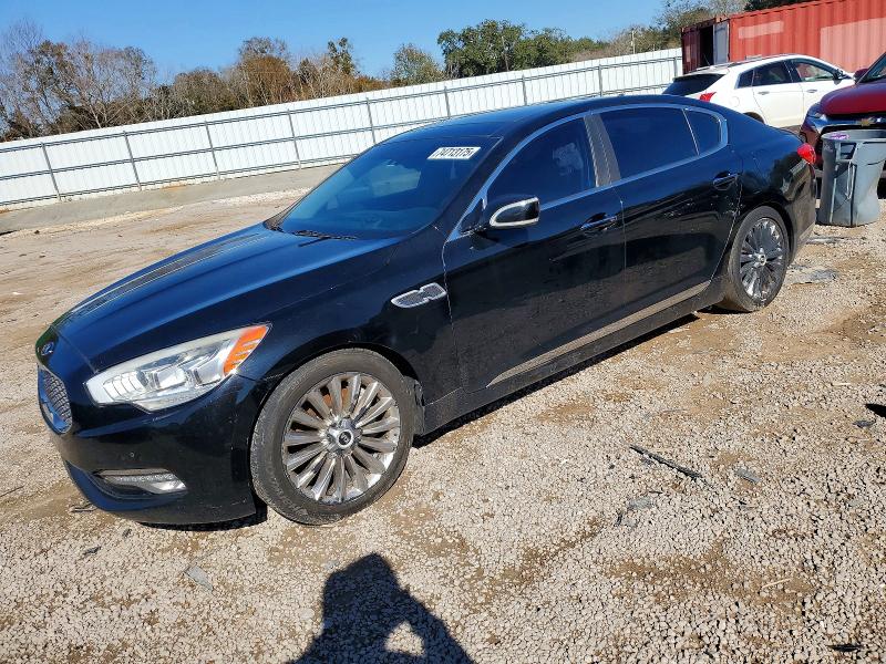 KIA K900 2015 with VIN KNALW4D47F6017221 - Photo from auction