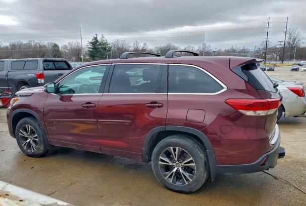 Photo 2 from auction – 2018 TOYOTA HIGHLANDER with VIN 5TDBZRFH6JS899607