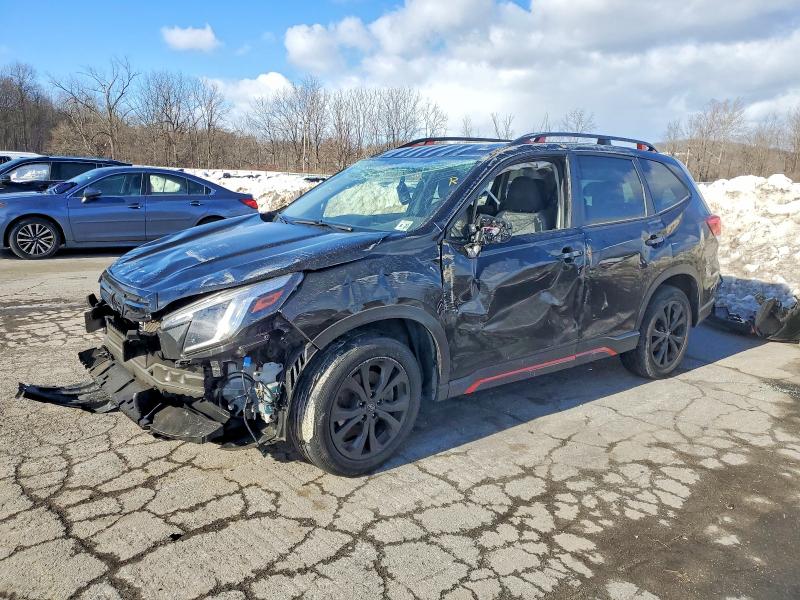 SUBARU FORESTER S 2022 with VIN JF2SKAJC6NH472408 - Photo from auction
