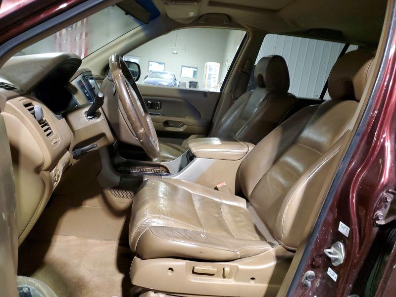 Photo 7 from auction – 2007 HONDA PILOT EXL with VIN 2HKYF18537H515191