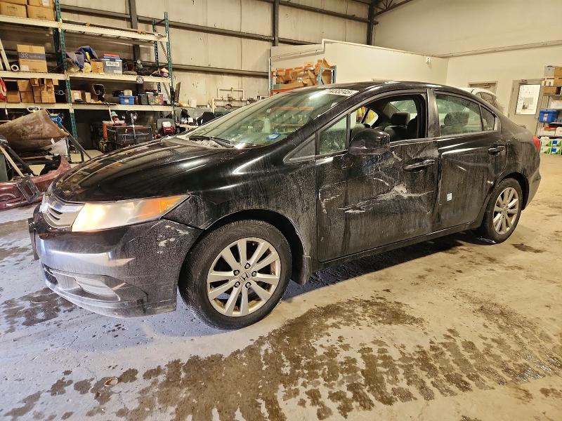 HONDA CIVIC EXL 2012 with VIN 2HGFB2F92CH006308 - Photo from auction