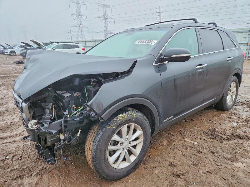 KIA SORENTO LX 2017 with VIN 5XYPGDA50HG203567 - Photo from auction