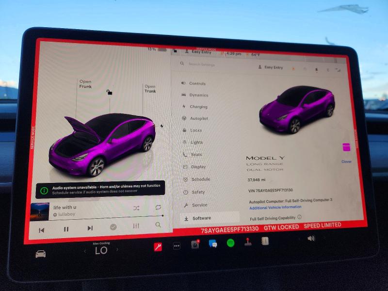 Photo 9 from auction – 2023 TESLA MODEL Y with VIN 7SAYGAEE5PF713130