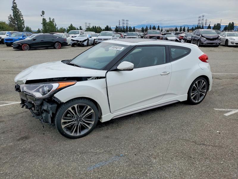 HYUNDAI VELOSTER 2016 with VIN KMHTC6AE3GU271036 - Photo from auction