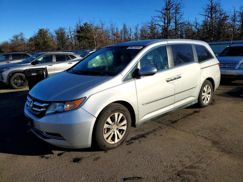 HONDA ODYSSEY EX 2014 with VIN 5FNRL5H44EB100145 - Photo from auction