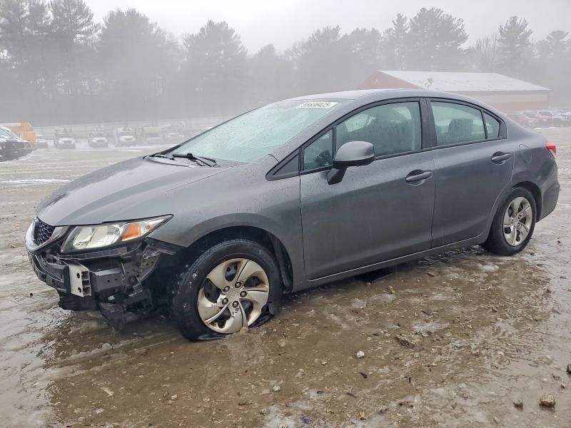 HONDA CIVIC 2013 with VIN 19XFB2F57DE227556 - Photo from auction