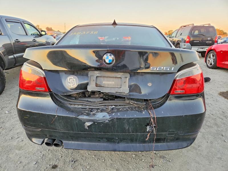 Photo 6 from auction – 2007 BMW 525 I with VIN WBANE53527CW60252