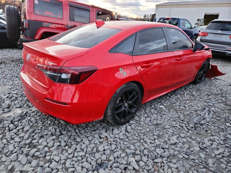 Photo 3 from auction – 2025 HONDA CIVIC with VIN 2HGFE2F53SH596893