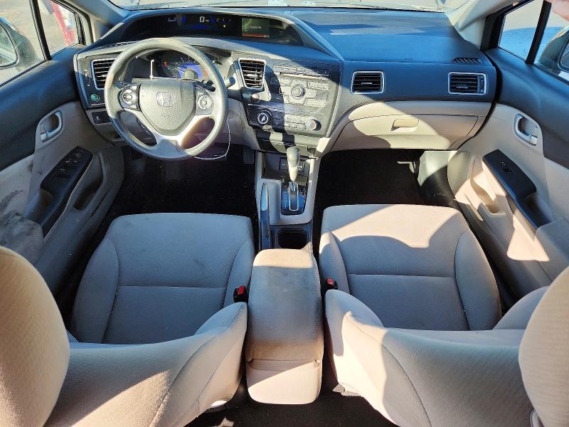 Photo 8 from auction – 2013 HONDA CIVIC LX with VIN 19XFB2F59DE082777