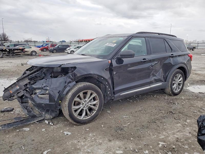 FORD EXPLORER X 2020 with VIN 1FMSK8DH1LGB50305 - Photo from auction