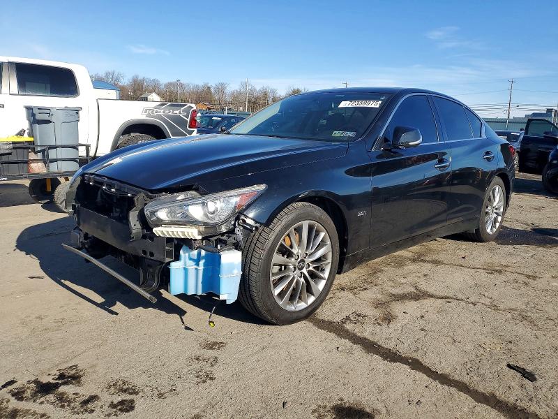 INFINITY Q50 2019 with VIN JN1EV7AR3KM592280 - Photo from auction